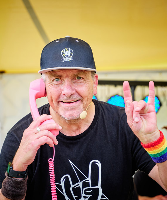 Zandta-Klaus, Sänger von KIZZRock – Rockband für Kinder